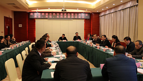 陈丽华参加教育、科学、社科界委员讨论会