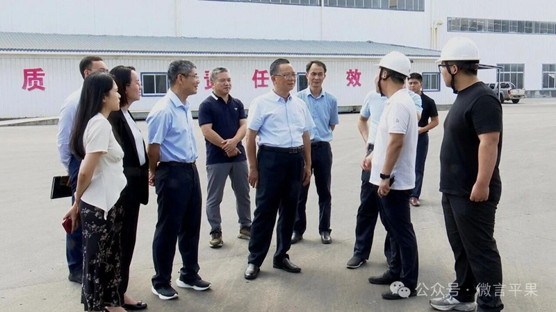 石国怀到平果开展服务实体经济工作调研