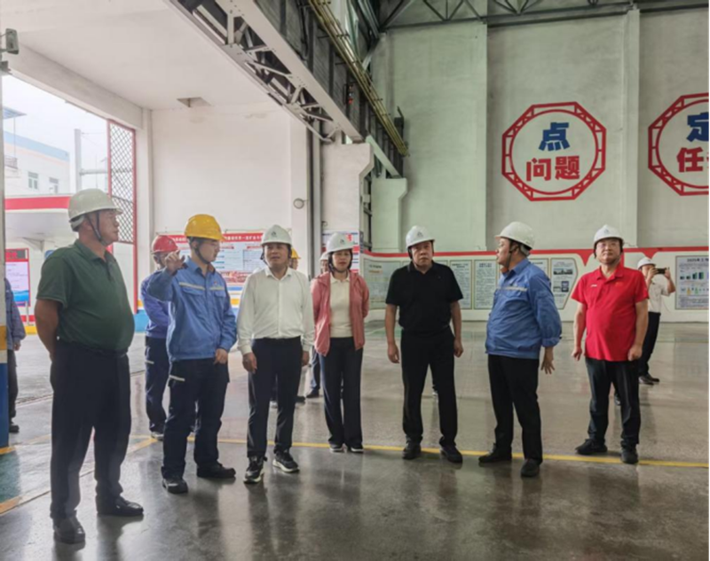 来宾市政协考察组到我市考察