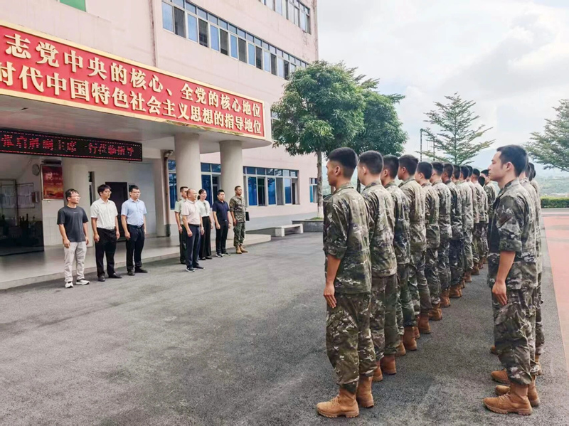 张启胜开展八一建军节慰问活动