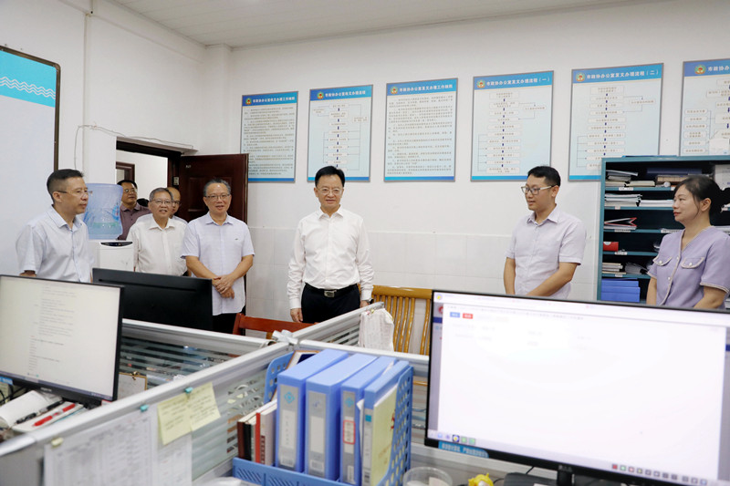 王永超到市人大机关、市政协机关走访调研